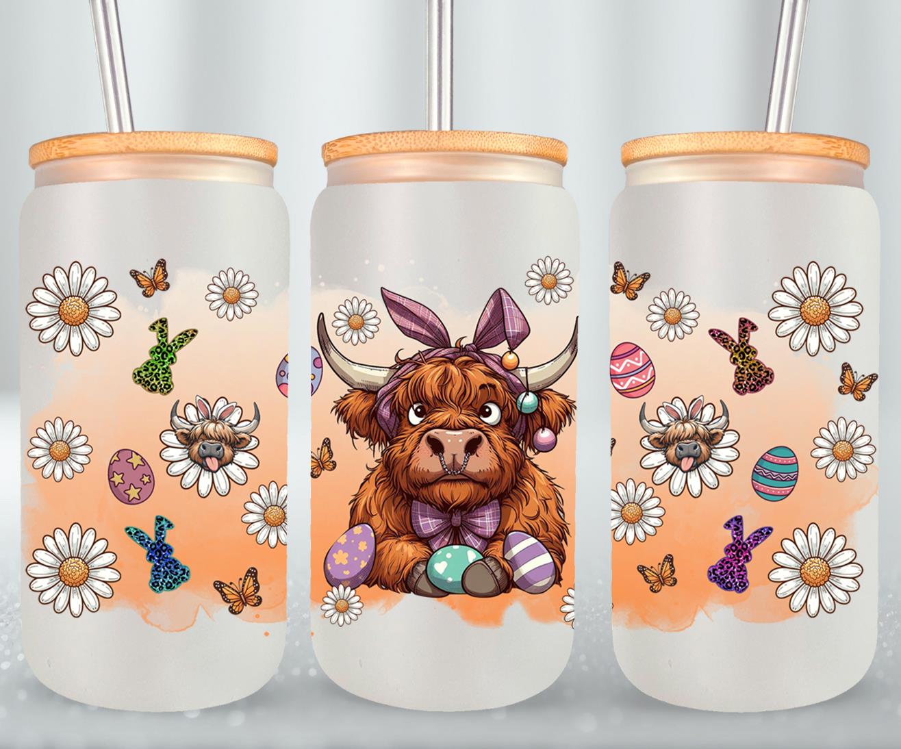 Highland Cow Easter-10392